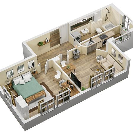 Appartement Gemuetliches Refugium Am Bahnhof - Perfekt Zum Erkunden Der Saechsischen Schweiz à Sebnitz Extérieur photo